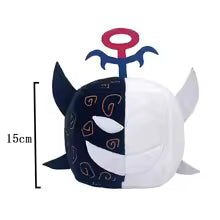 Peluche Esprit Noir & Blanc — 15 cm